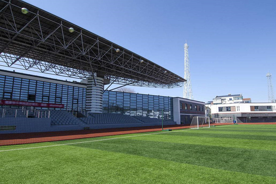 黄冈体育场看台网架工程